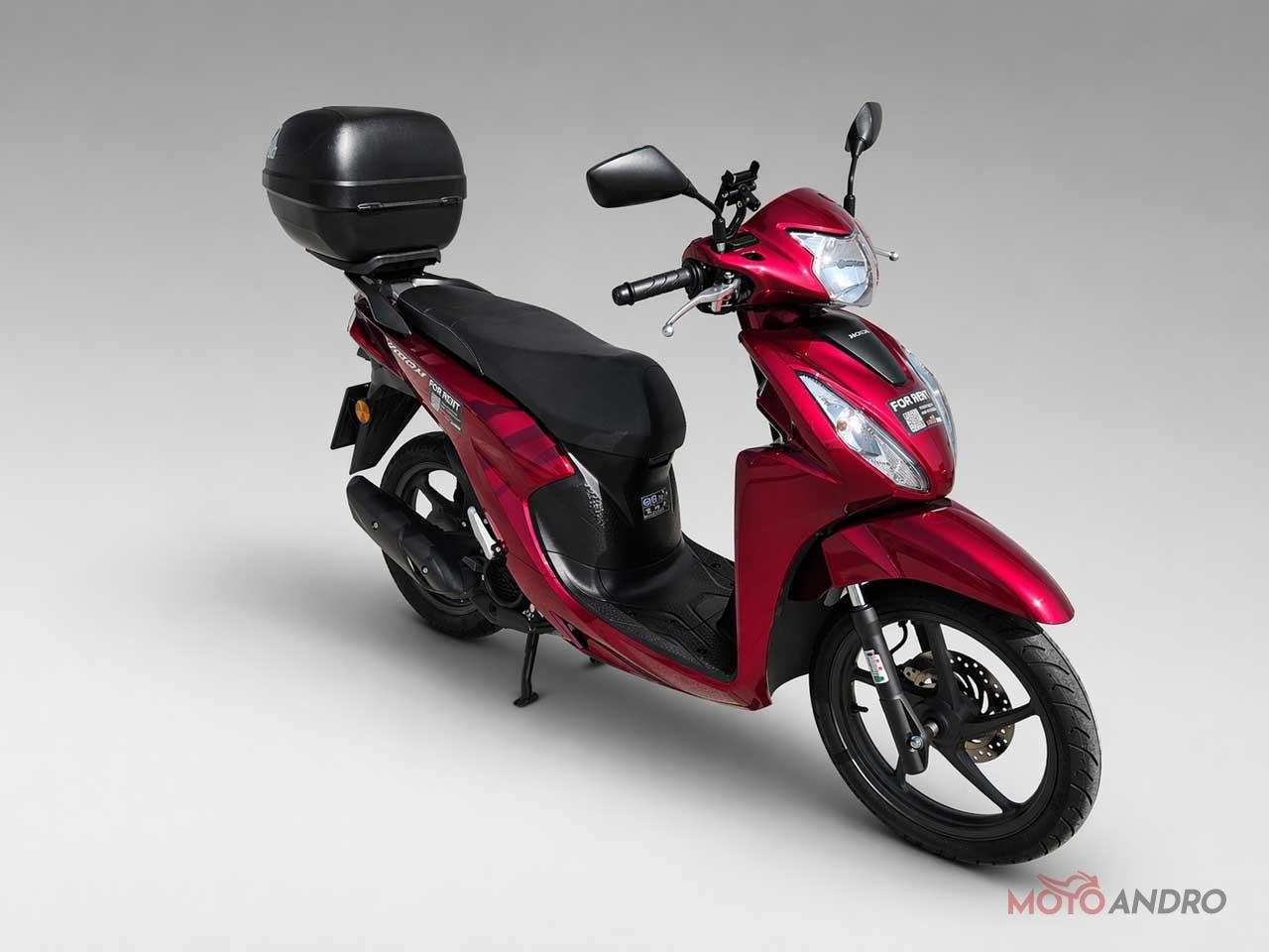 Rent HONDA Vision 110 scooter, Moto Andro, Split