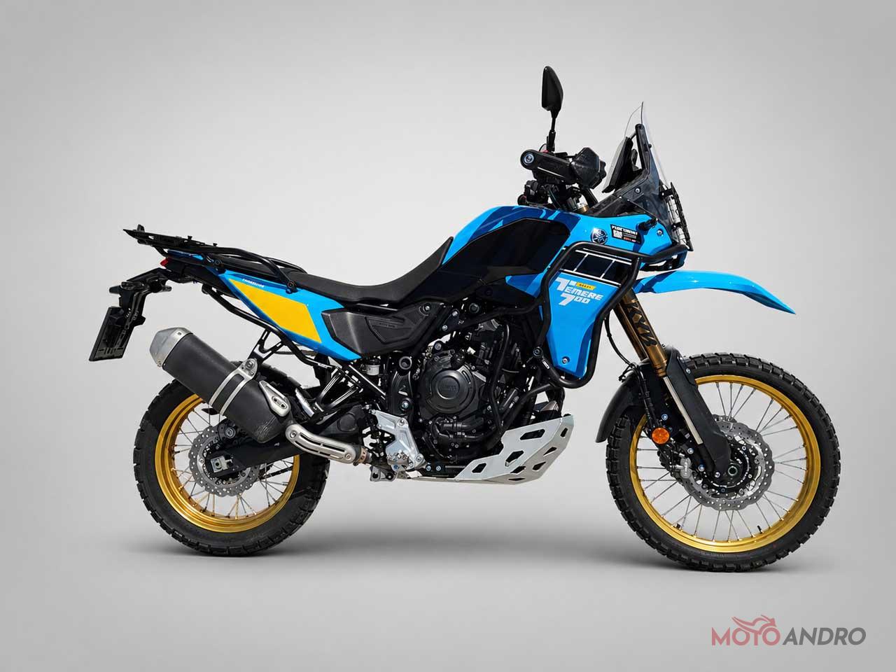 Rent Yamaha TENERE 700 Rally motorcycle, Moto Andro, Split