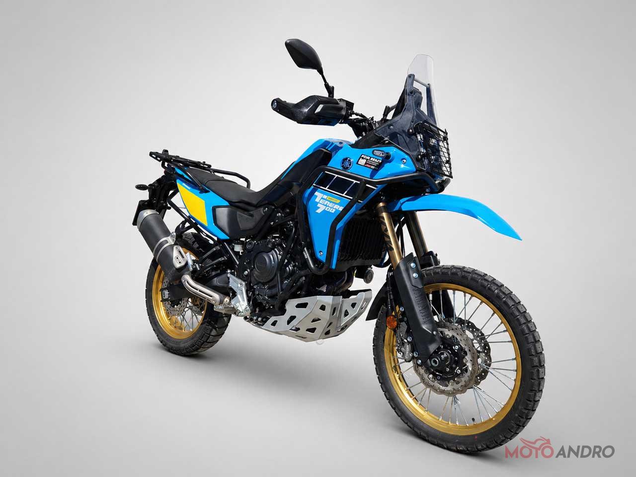 Rent Yamaha TENERE 700 Rally motorcycle, Moto Andro, Split