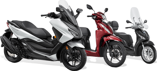 Moto Andro rental scooters